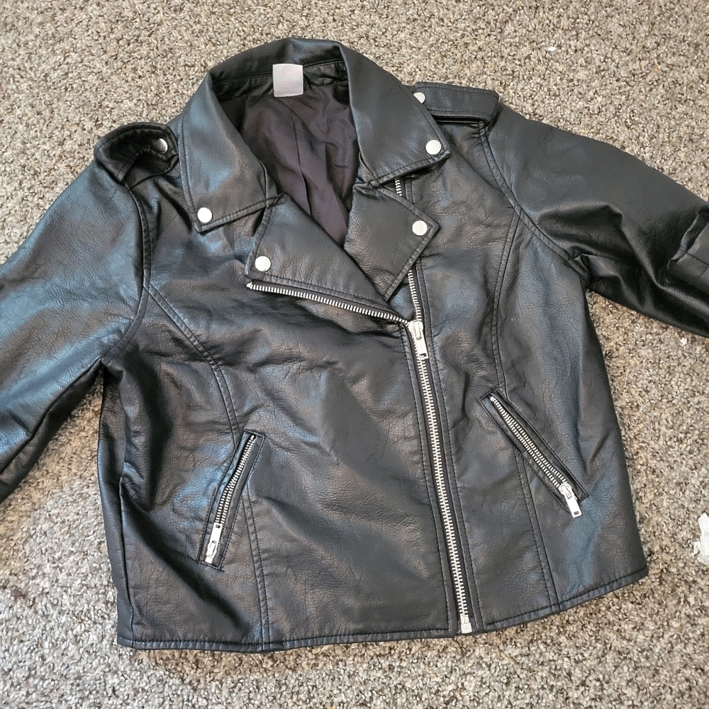 No boundaries leather jacket